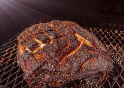 Smoking Pork for pulled pork