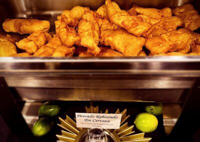 Beer Battered Halibut for a Taco Bar