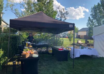 Backyard Wedding BBQ