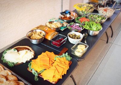 Backyard Graduation BBQ Catering